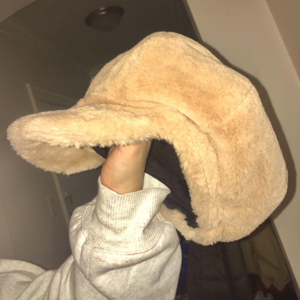Fluffy Baker Boy Winter Hat